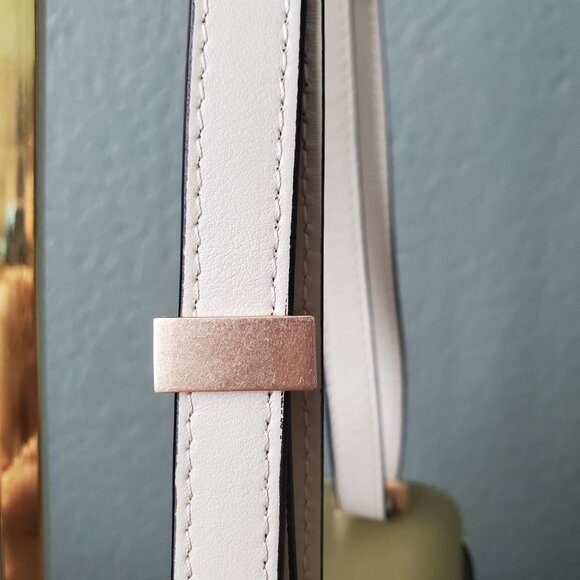 Vanessa Bruno Small Romy Flap Olive/Ivory - Picture 6 of 11